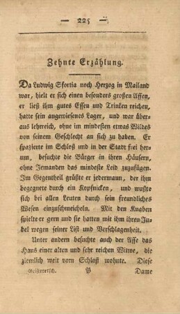 Zehnte Erzählung