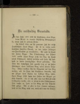 7. Die unschuldig Verurteilte.