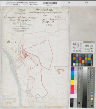 Schwarzenau (Bad Berleburg), Hudebefreiung Schwarzenau, Brouillonkarte