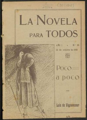 1918003500: Poco a poco : (diario de uno tantos)