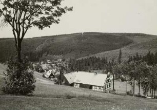 Erzgebirge, Landschaft : Erzgebirge. Holzhau. Blick nach Süden