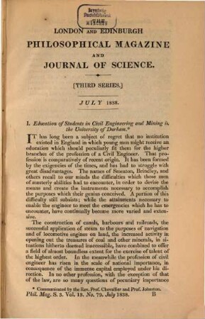 The London and Edinburgh philosophical magazine and journal of science. 13, 13. 1838