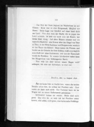 Berlin, den 14. August 1896