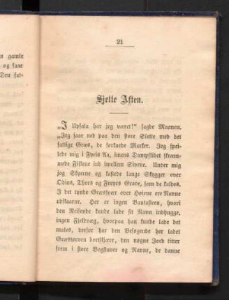 Sjette Aften.