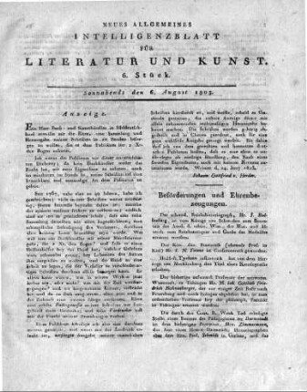 Beförderungen und Ehrenbezeugungen.