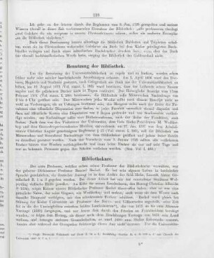 Benutzung der Bibliothek.