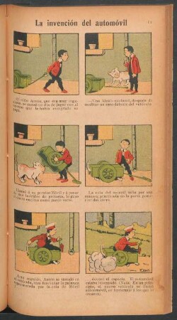 La invención del automóvil - [Cómic]