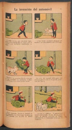 La invención del automóvil - [Cómic]