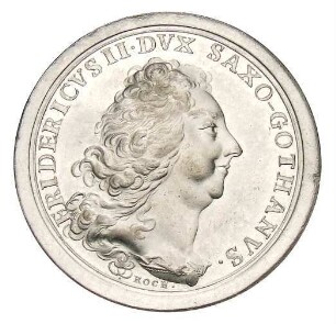 Koch, Johann Christian: Tod Friedrich II. von Sachsen-Gotha-Altenburg
