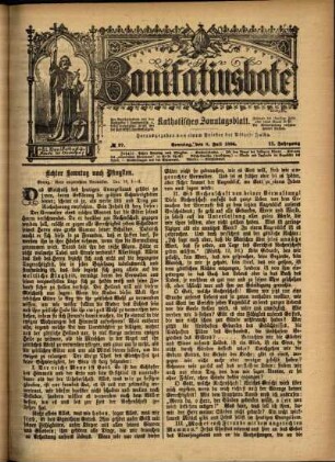 Ausgabe vom Sonntag, den 08. Juli 1894.