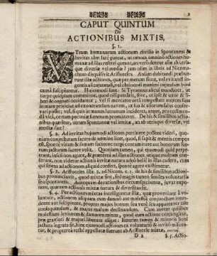 Caput Quintum De Actionibus Mixtis.