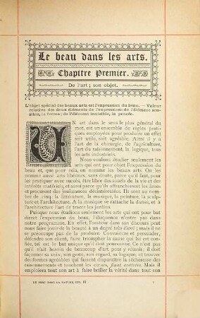 Le beau dans la nature et dans les arts par M. l'Abbé Gaborit, II
