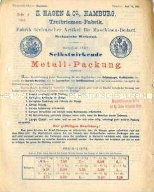 Metall-Packung