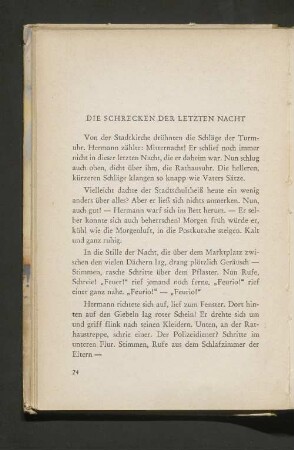Die Schrecken der letzten Nacht