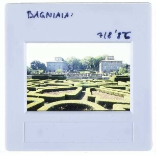 Bagnaia, Villa Lante,Bagnaia, Villa Lante, formaler Garten