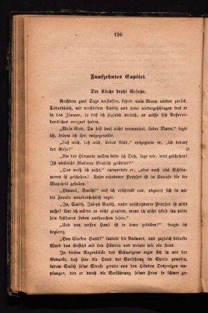 Fünfzehntes Kapitel. Der Kirche droht Gefahr.