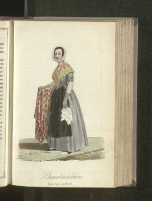 Dienstmädchen, Condition suchend.