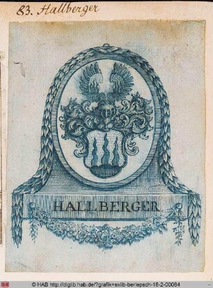 Wappen der Familie Hallberger