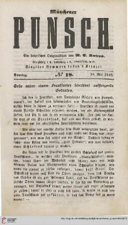 No. 18 (28. Mai 1848)