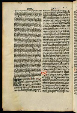 131v-142r, Distinctio XXV. - Distinctio XXVI.