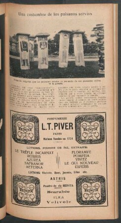 Una costumbre de los paisanos servios