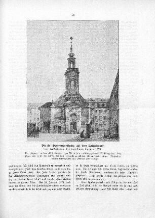 Die St. Gertraudenkirche auf dem Spittelmarkt