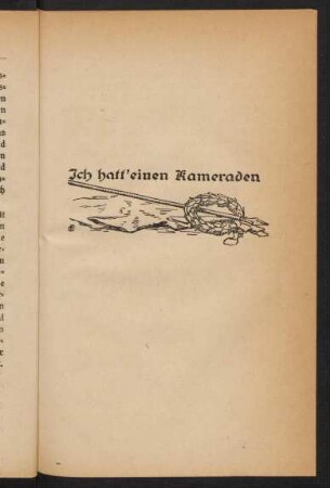 95-107, Ich hatt' einen Kameraden
