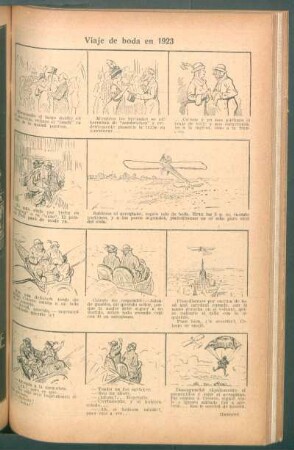 Viaje de boda en 1923 - [Cómic]