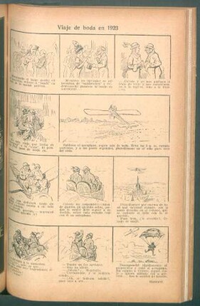 Viaje de boda en 1923 - [Cómic]