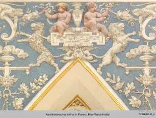 Ausmalung des Treppenhauses im Palazzo Grifoni Budini Gattai