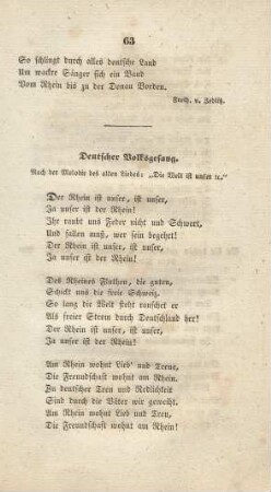 Deutscher Volksgesang