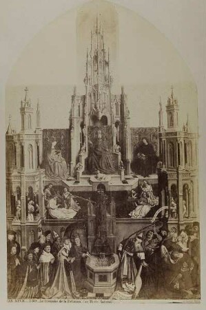 Van Eyck. 159. Le triomphe de la Religion (au Musée National)