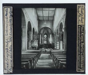 Sindelfingen, Martinskirche : Innenansicht, Blick nach O