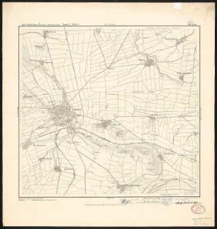 Meßtischblatt 2931 : Gotha, 1878 : Gotha. - Aufn. 1855, hrsg. 1873, bericht. 1878. - 1:25000. - [Berlin]: Reichsamt für Landesaufnahme, 1878. - 1 Kt.