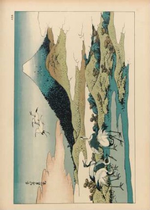 ABA [Paysage, tiré des 36 vues de Foujiyama, par Hokusai]