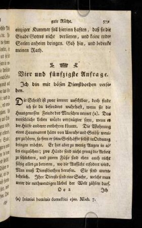 579-591, Vier und fuenfzigste Anfrage
