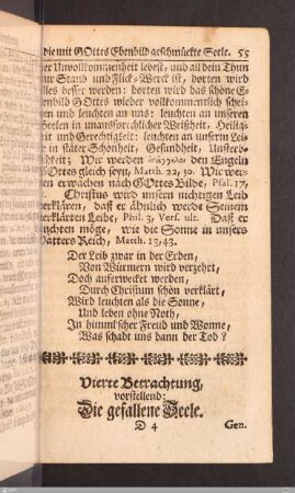 4. Betrachtung: Die gefallene Seele