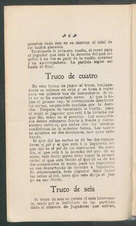 Truco de cuatro