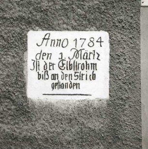 Cossebaude-Gohlis, Elbstraße 1. Bauernhaus (vor 1784)
