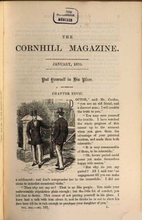 The Cornhill magazine, 21. 1870