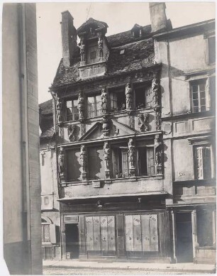 Maison des Cariatides, Dijon: Außenfasssade