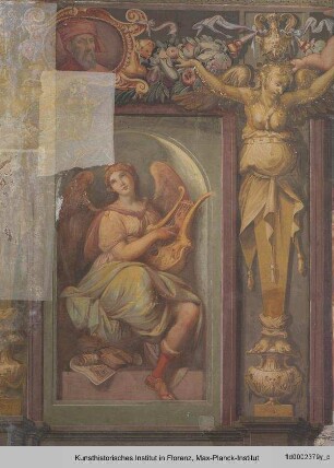 Innendekoration : Allegorie der Musik