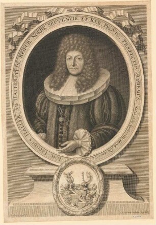 Hans Jakob (IV.) Haller, Septemvir und Vorderster Landpfleger; geb. 27. April 1623; gest. 9. April 1692