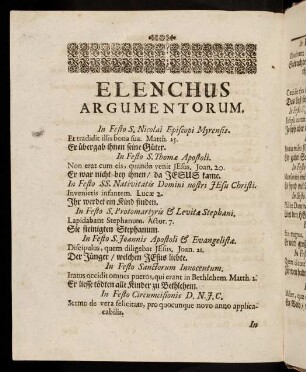 Elenchus Argumentorum