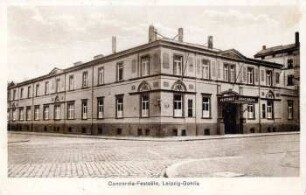 Concordia-Festsäle, Leipzig-Gohlis : vorm. Neuer Gasthof Gohlis