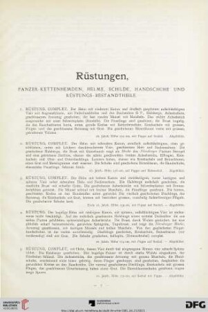 Rüstungen (Nr. 1-116)