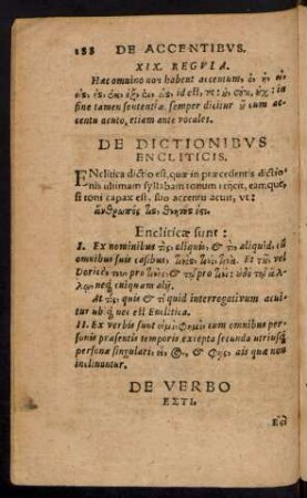 De Dictionibus Encliticis.