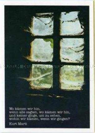 Postkarte mit Spruch