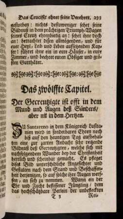 293-309, Das zwoelffte Capitel