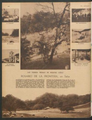 Rosario de la Frontera, en Salta : Las termas: Regalo de nuestro suelo